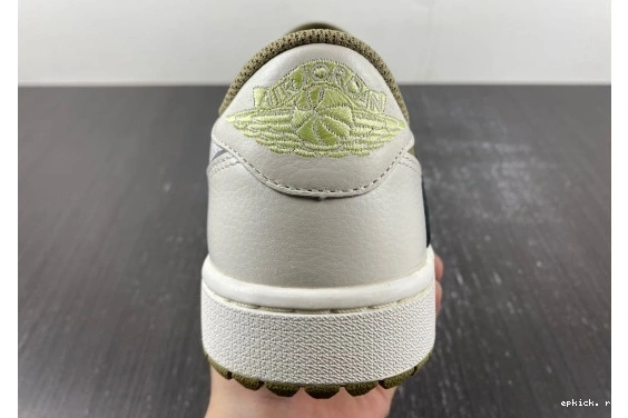 Rep EP 1 Olive Low FZ3124-200 Travis Scott Golf Neutral Jordan Retro 1217